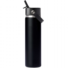 Hydro Flask® Wide Mouth 24oz Bottle with Flex Straw Cap Hydro Flask® Wide Mouth 24oz Bottle with Flex Straw Cap