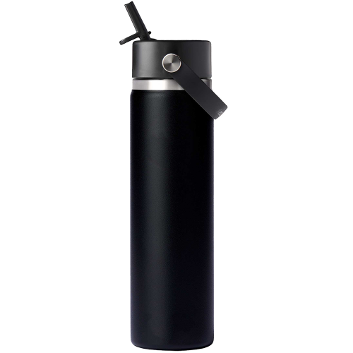 Hydro Flask® Wide Mouth 24oz Bottle with Flex Straw Cap Hydro Flask® Wide Mouth 24oz Bottle with Flex Straw Cap
